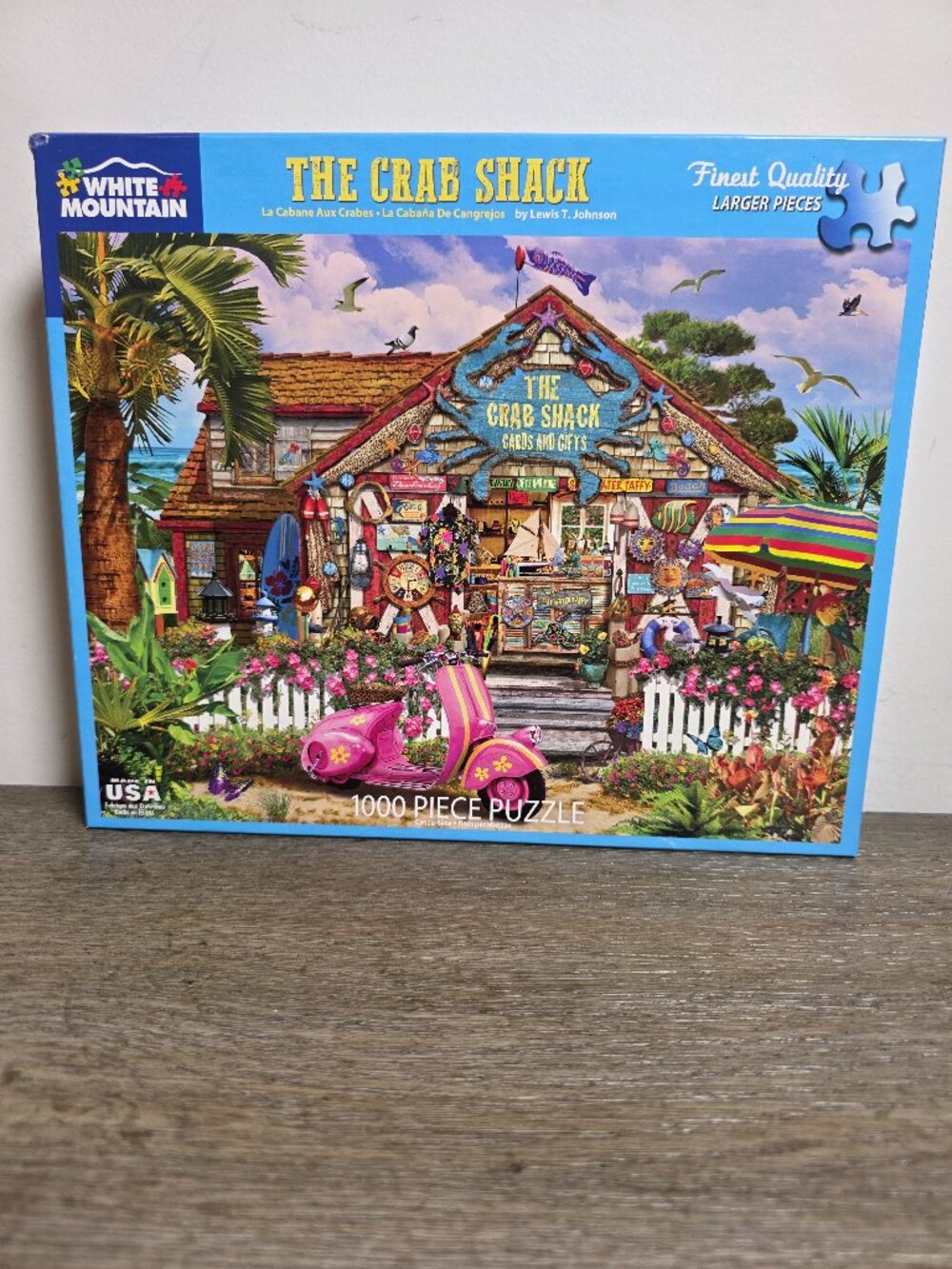 The Crab Shack - 1000 Piece Jigsaw Puzzle by White Mountain 2022